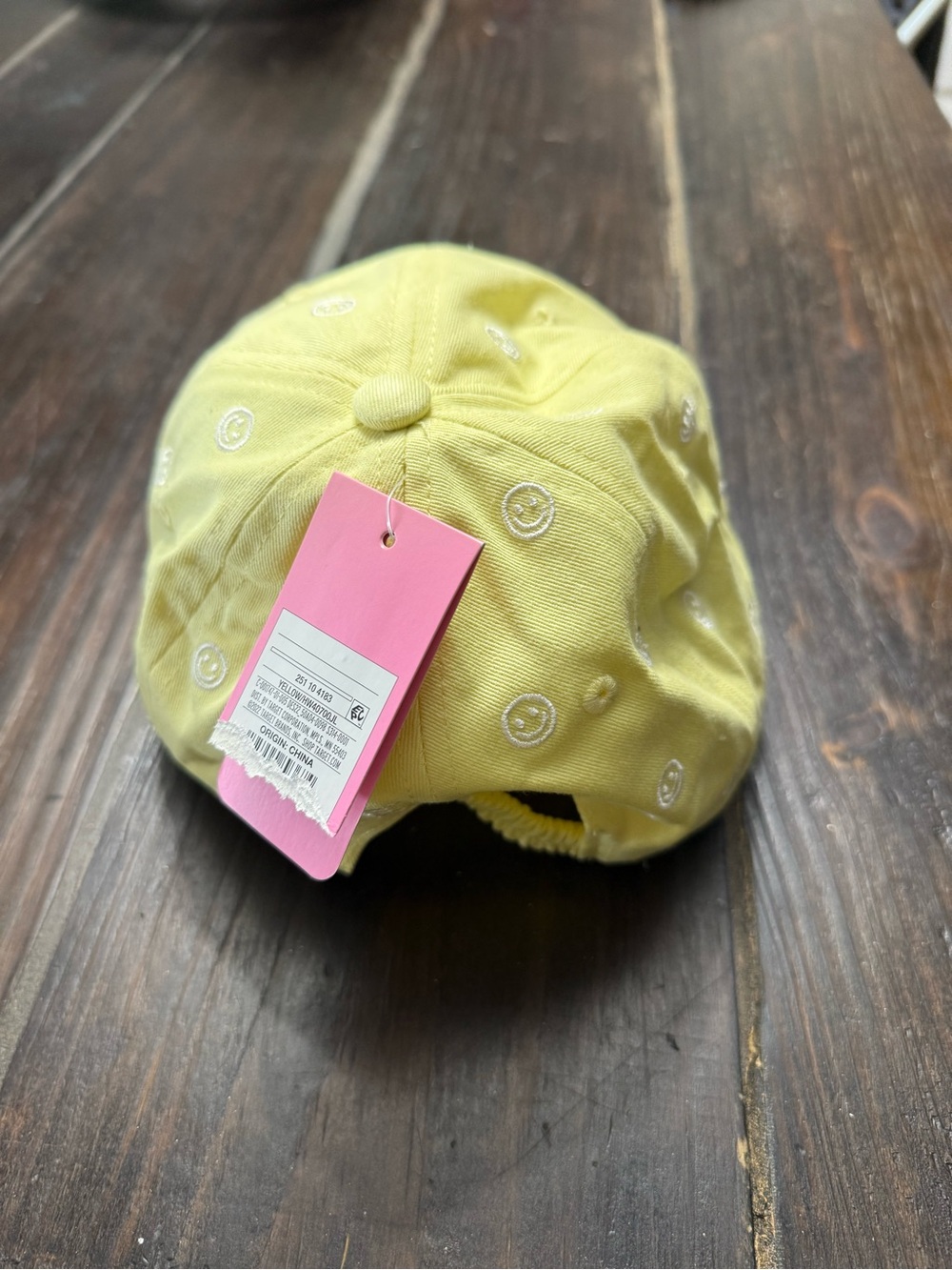 NWT Target x Stoney Clover Collab smiley yellow cap - Picture 2 of 4